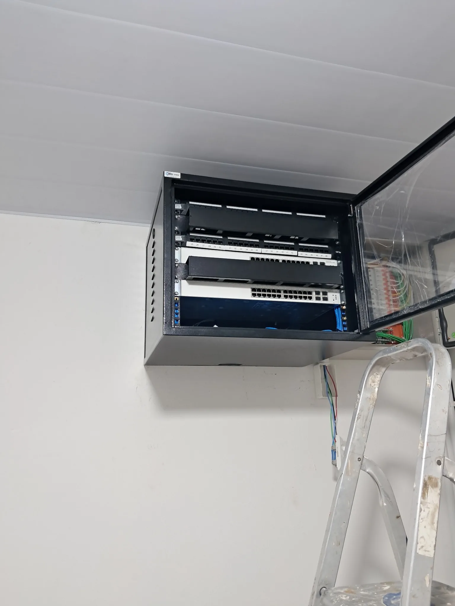 Rack de parede finalizado